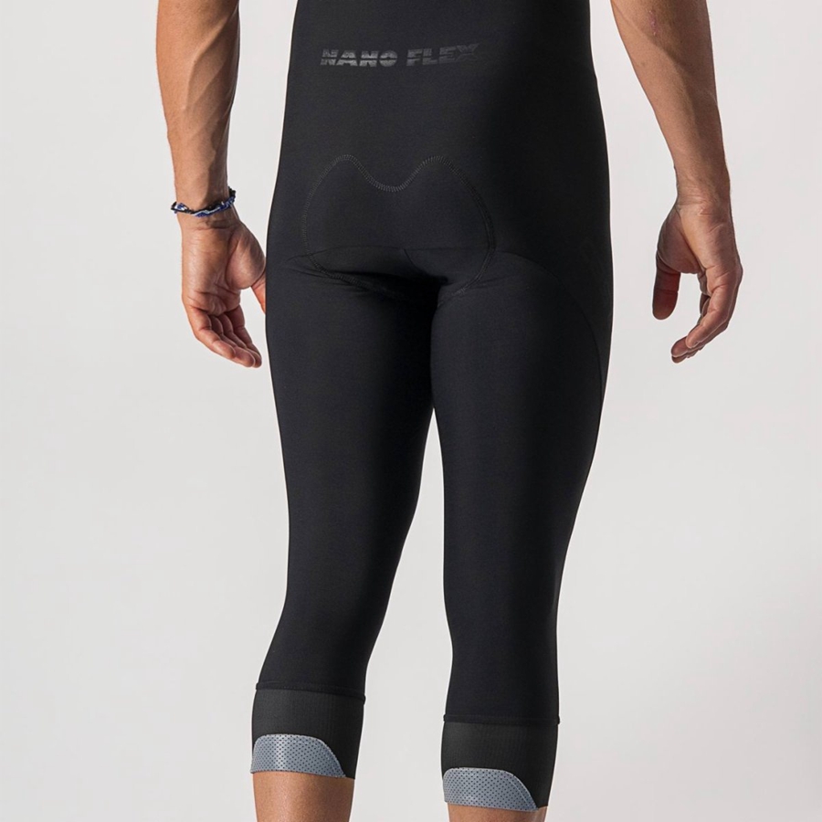 Men Castelli TUTTO NANO BIB KNICKER Leggings Black | QZY-362875