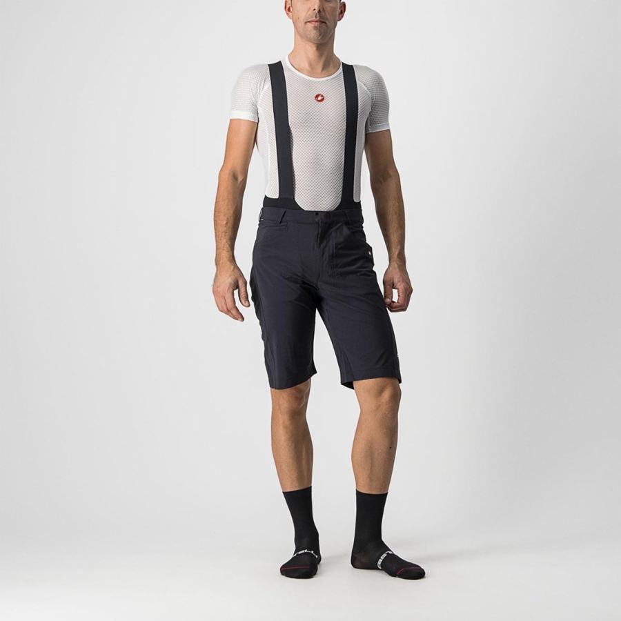 Men Castelli UNLIMITEDGY Shorts Black | EHZ-571426