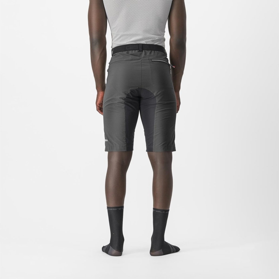 Men Castelli UNLIMITEDGY Shorts Dark Grey / Black | BLM-148572