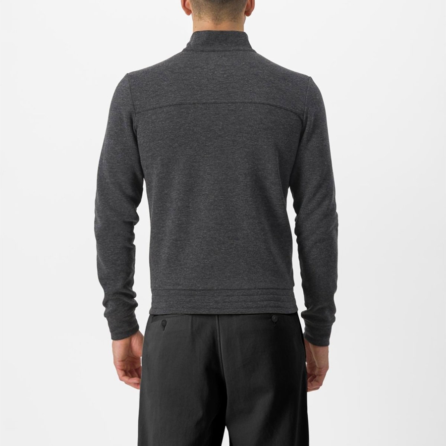 Men Castelli VIGORELLI TRACK Casual Dark Grey | JSA-813706