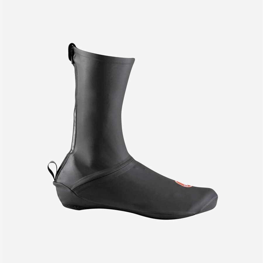 Women Castelli AERO RACE Shoecovers Black | PUY-912753