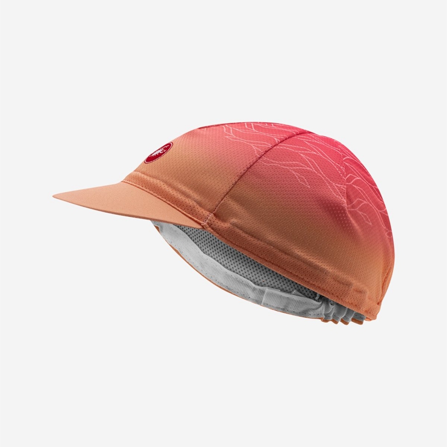 Women Castelli CLIMBER\'S 2 Cap Orange | ZPI-564378