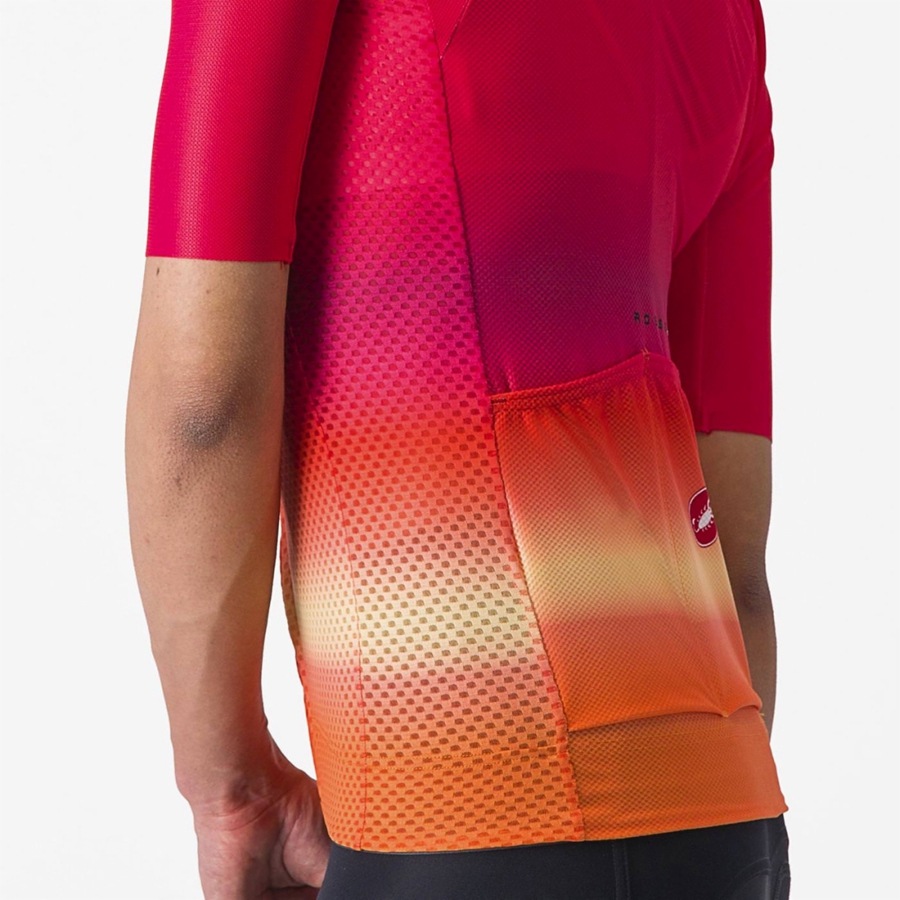 Women Castelli CLIMBER'S 4.0 W Jersey Pink | TUV-857460