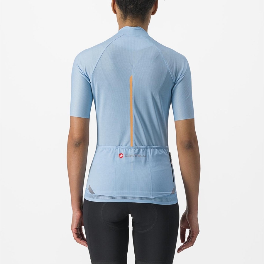 Women Castelli ENDURANCE W Jersey Blue | QKC-851609