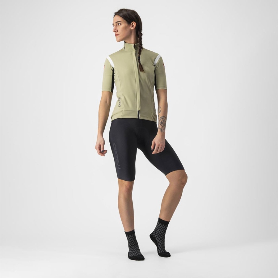 Women Castelli GABBA RoS 2 W Jackets Green | OUV-068492