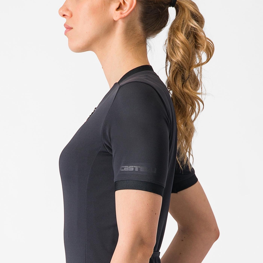 Women Castelli LIBERA Jersey Black | JRU-082451