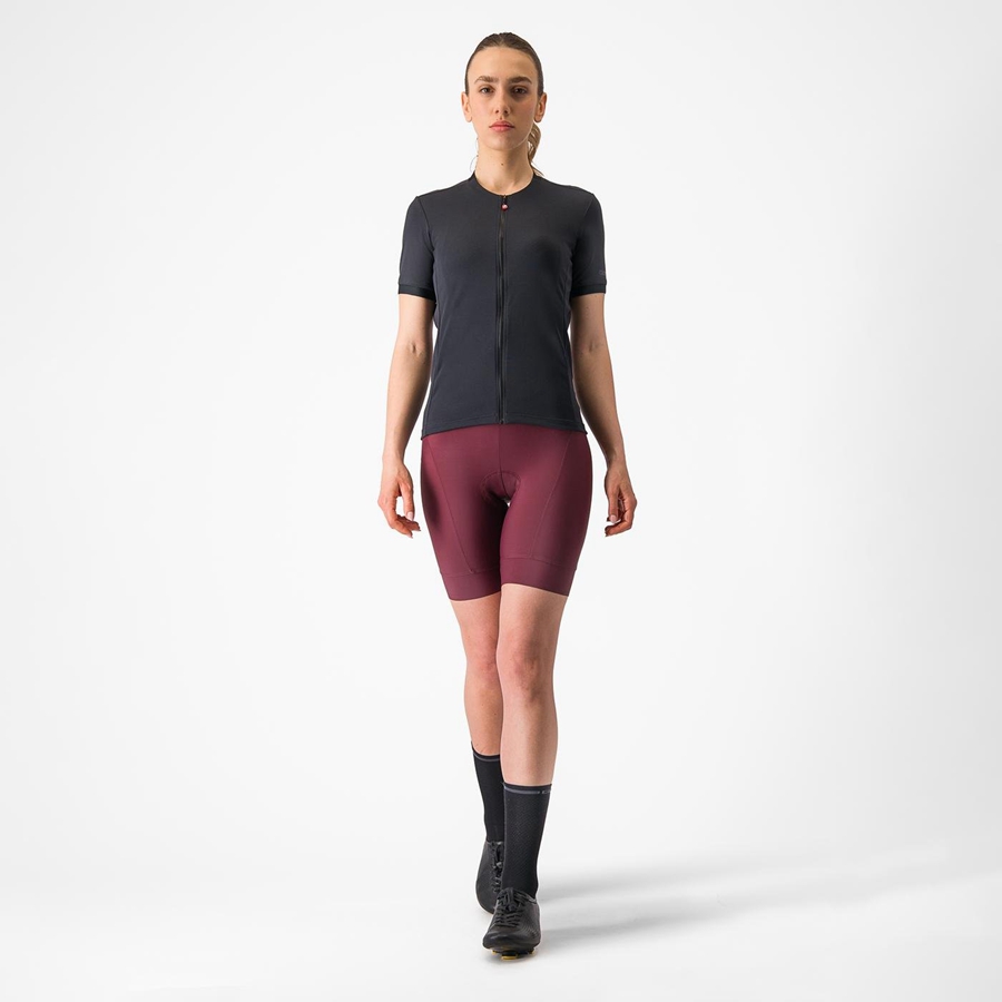 Women Castelli LIBERA Jersey Black | JRU-082451