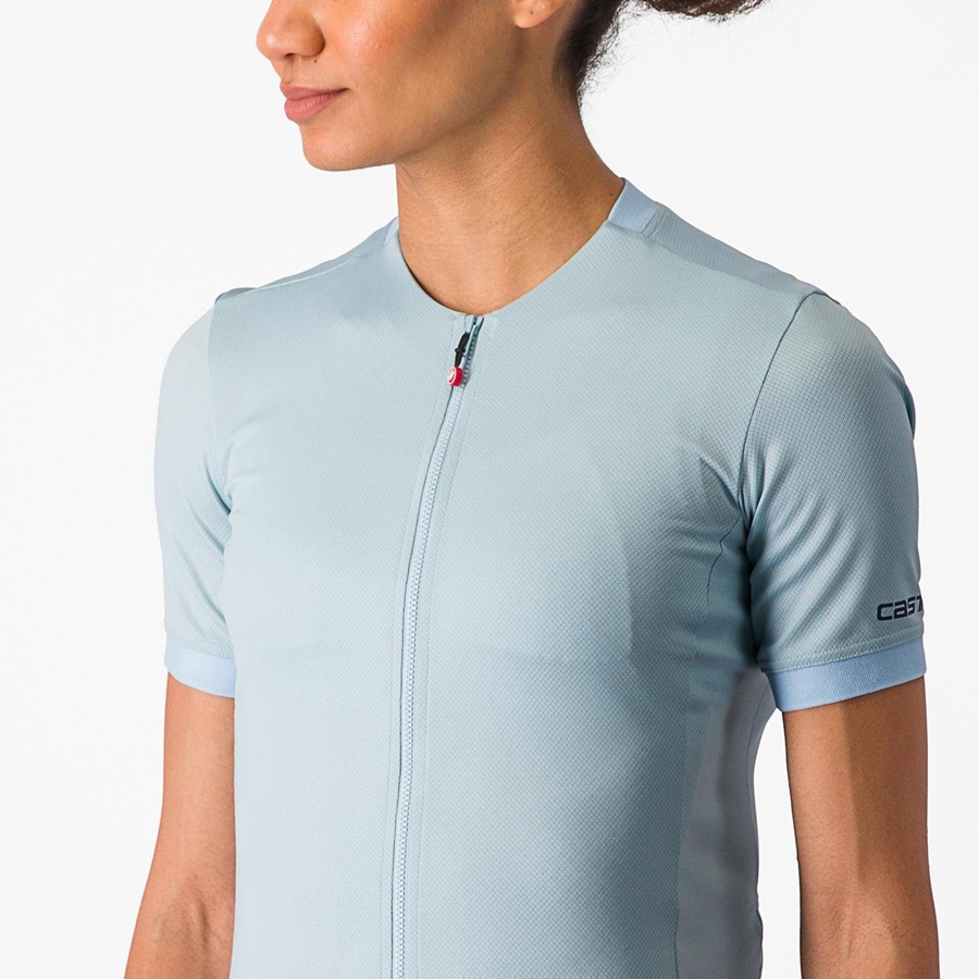 Women Castelli LIBERA Jersey Blue | DJU-207854