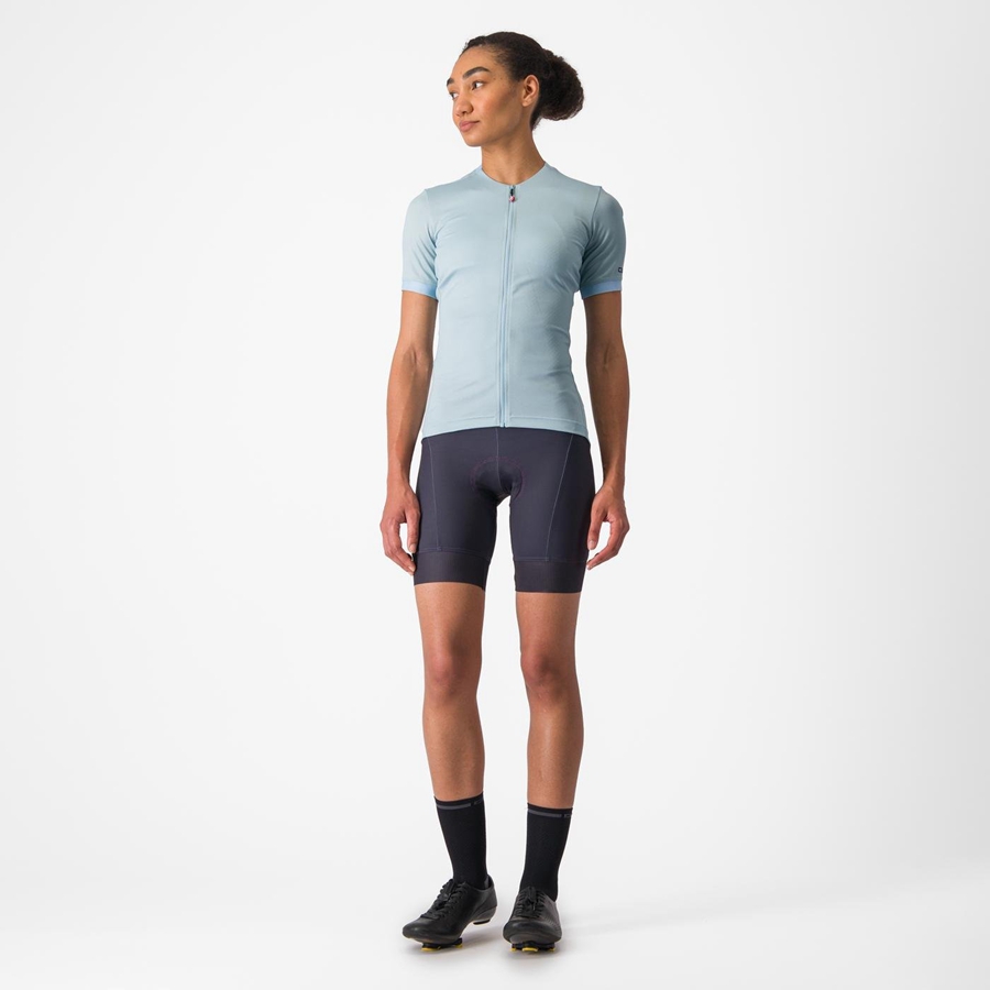 Women Castelli LIBERA Jersey Blue | DJU-207854