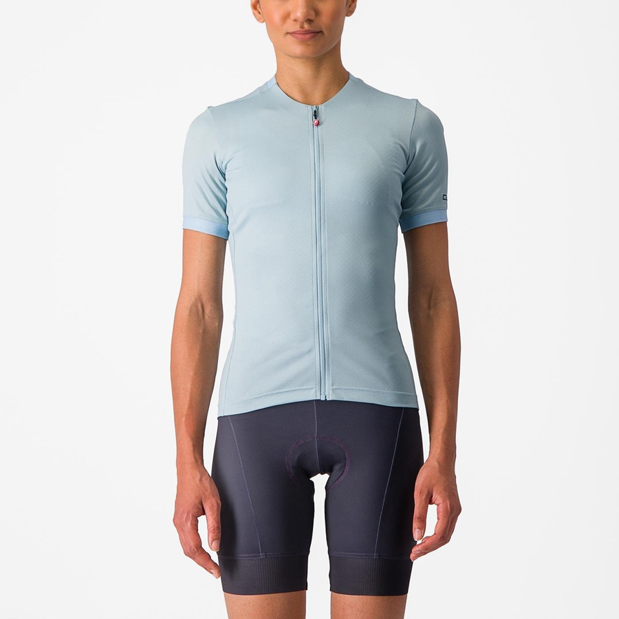 Women Castelli LIBERA Jersey Blue | DJU-207854