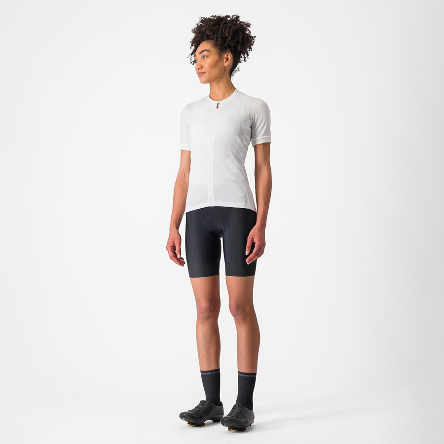 Women Castelli LIBERA Jersey White | BYJ-621958