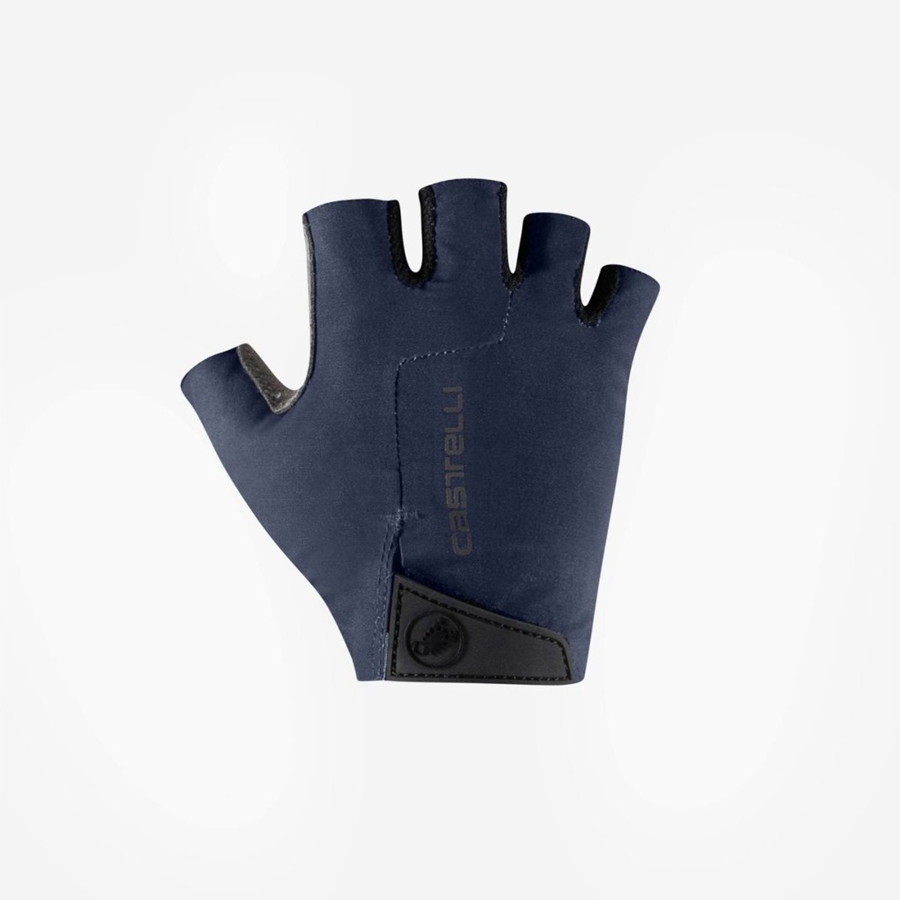 Women Castelli PREMIO W Gloves Blue | CGA-682190