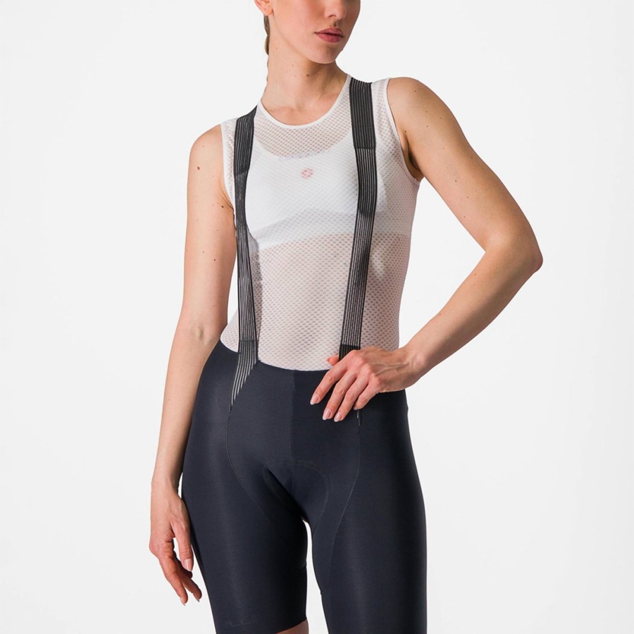 Women Castelli PRO MESH W SLEEVELESS Base Layer White | QPX-120837