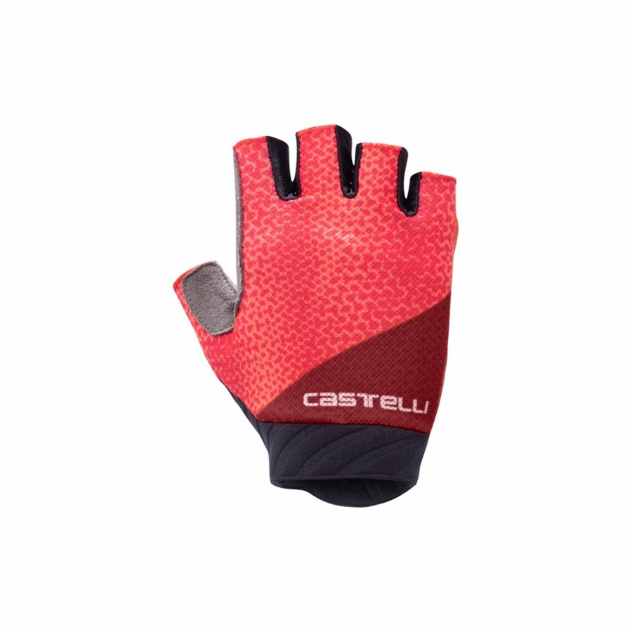 Women Castelli ROUBAIX GEL 2 Gloves Pink | QJO-698375