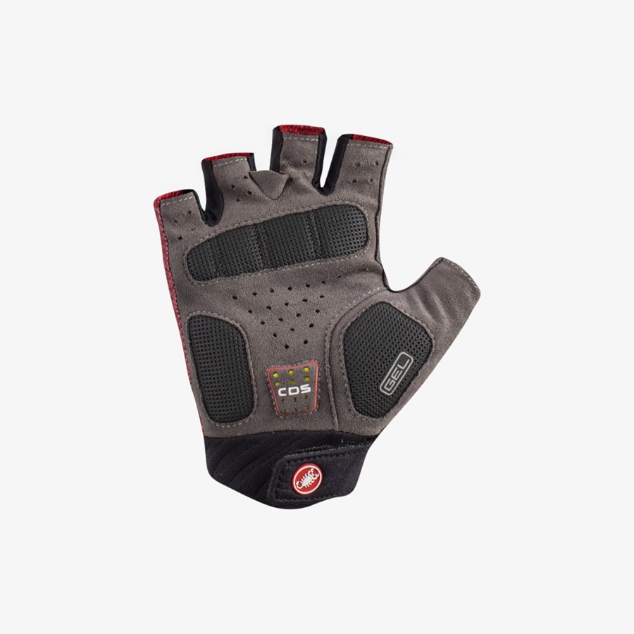 Women Castelli ROUBAIX GEL 2 Gloves Red | VAH-071543