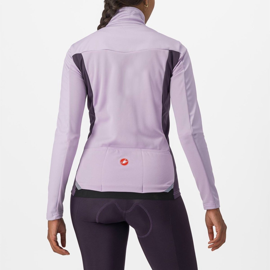 Women Castelli TRANSITION 2 W Jackets Purple | SCA-279068