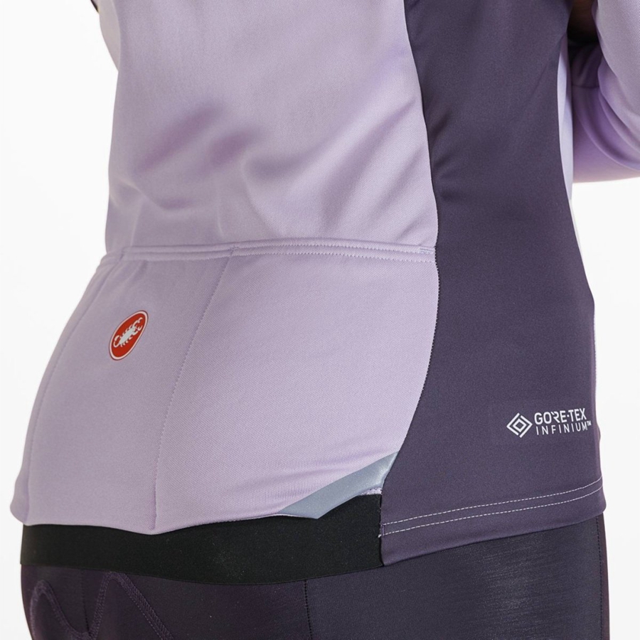 Women Castelli TRANSITION 2 W Jackets Purple | SCA-279068