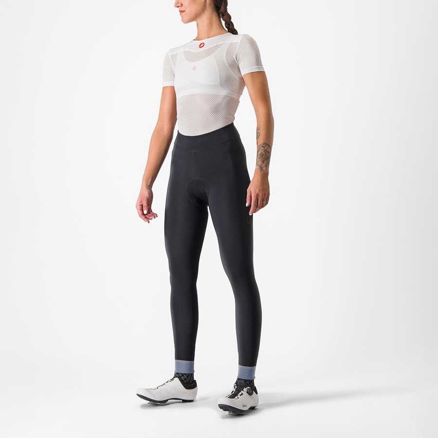 Women Castelli TUTTO NANO W Leggings Black | GTM-096354