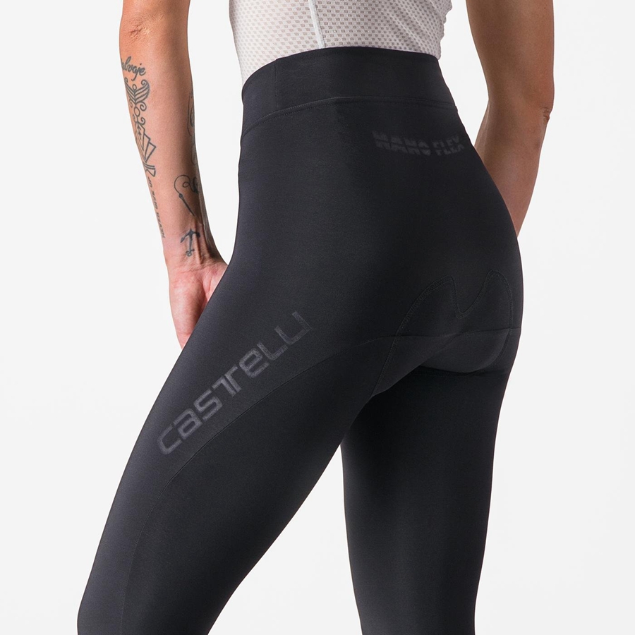 Women Castelli TUTTO NANO W Leggings Black | GTM-096354