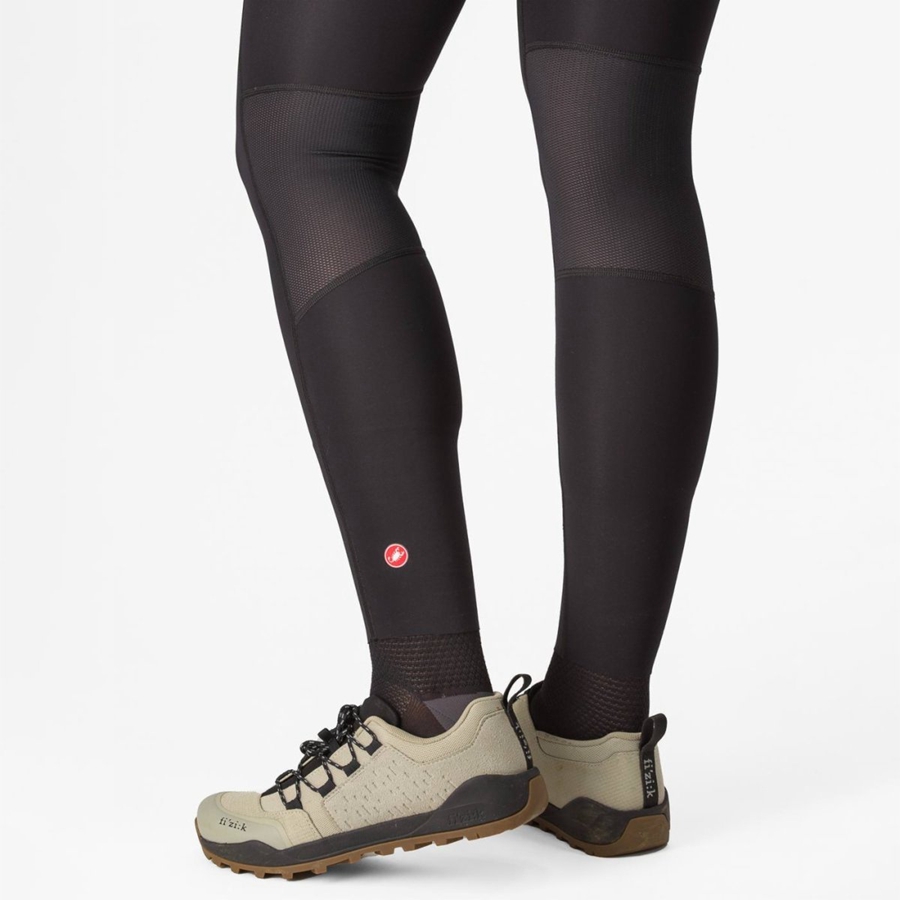 Women Castelli UNLIMITED TRAIL W Leggings Black | UFK-079318