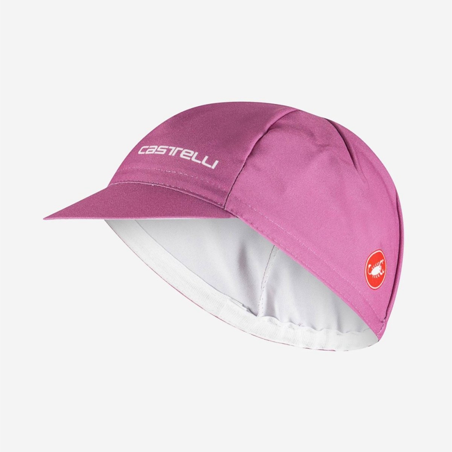 Women Castelli VELOCISSIMA Cap Deep Purple | QPN-386542