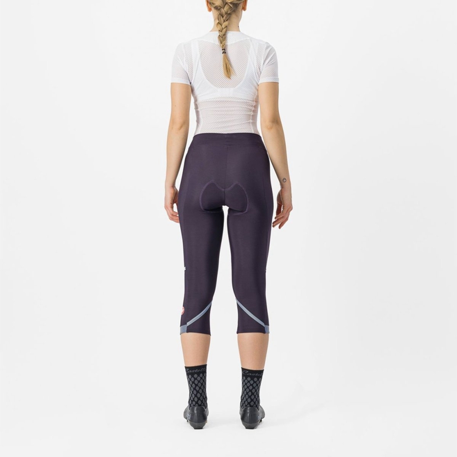 Women Castelli VELOCISSIMA THERMAL KNICKER Leggings Silver | QVJ-271350