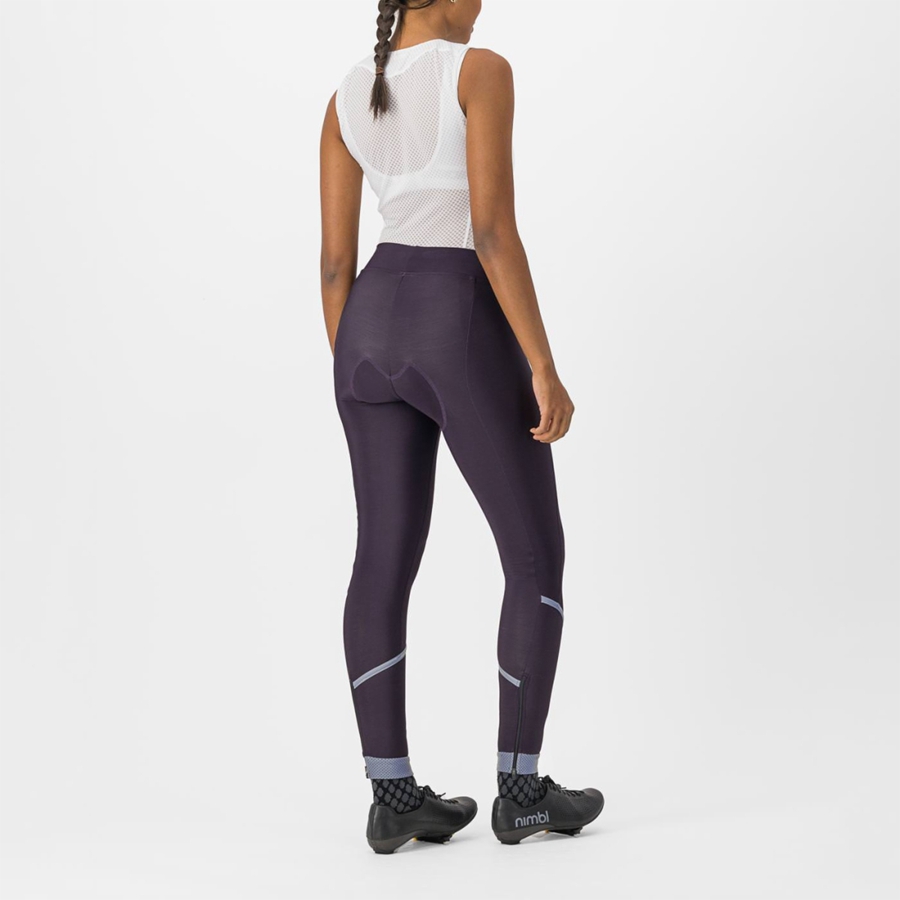 Women Castelli VELOCISSIMA THERMAL Leggings Silver | RHB-697523