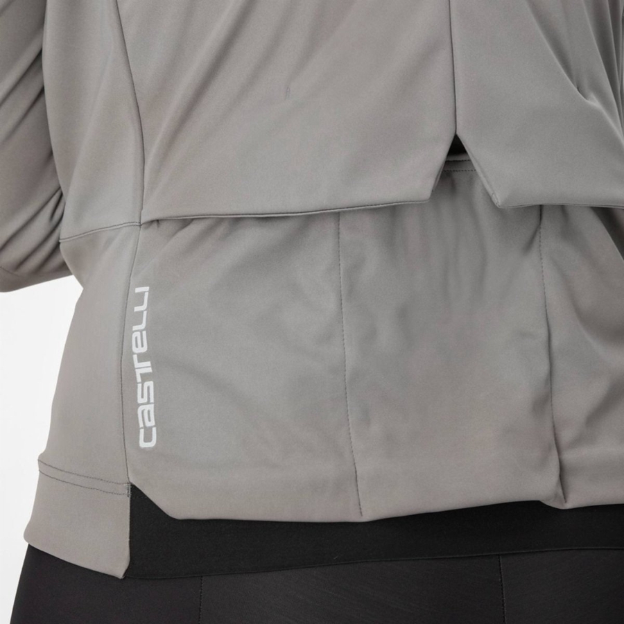 Women Castelli VENTO TRAIL Jackets Grey | UKE-163897